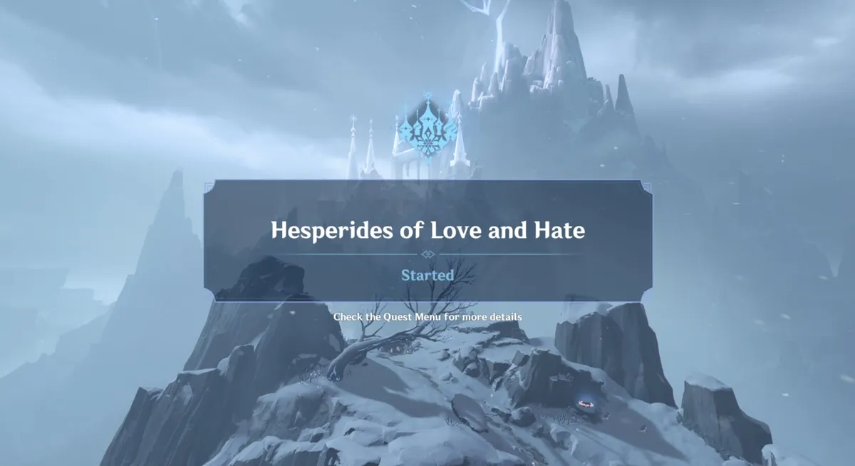 Guía de la misión 'Hesperides de Amor y Odio'