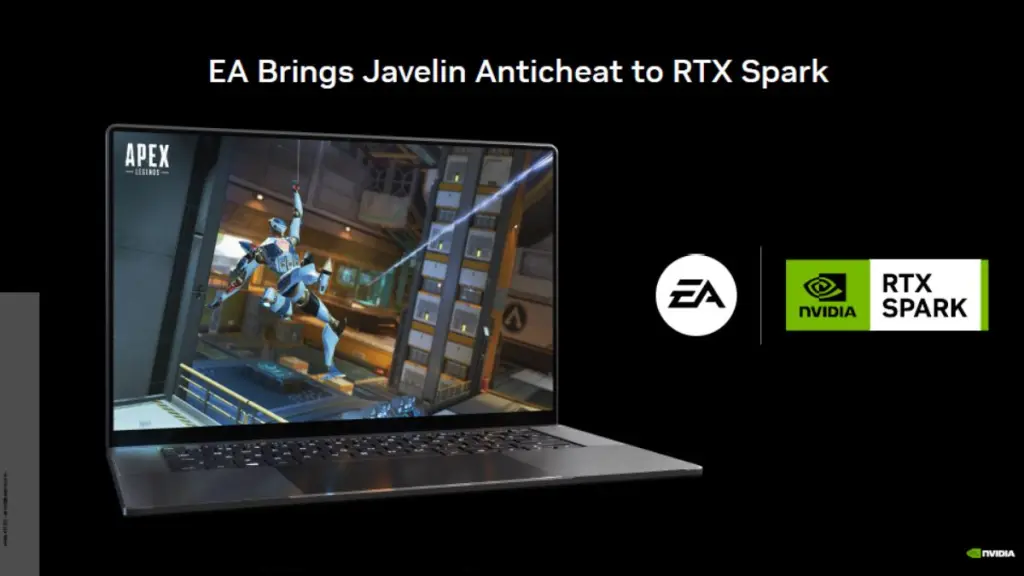 EA en los portátiles RTX Spark