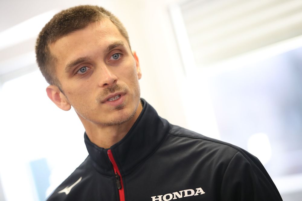 Luca Marini a multiplié les dépassements à Silverstone.