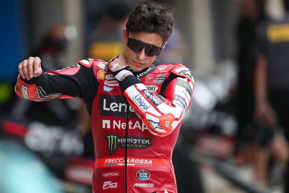 Marc Márquez a débuté la saison diminuée physiquement.