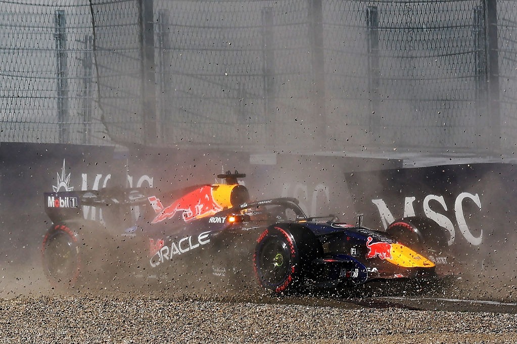 Max Verstappen ha sufrido varios accidentes atribuidos directamente al ailerón rotativo.