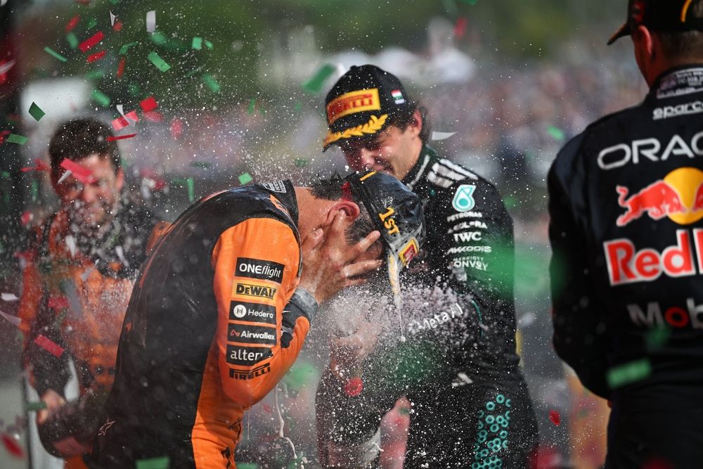 Lando Norris gana en Hungaró