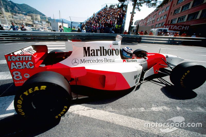 Mika Hakkinen (McLaren) en 1995