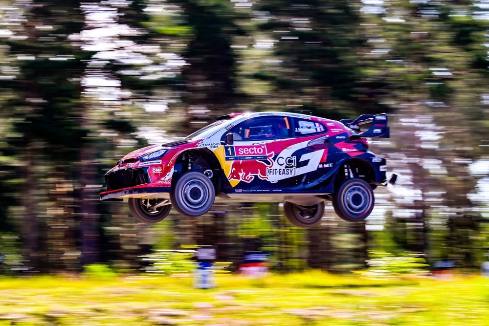 Sébastien Ogier en el Rally de Finlandia