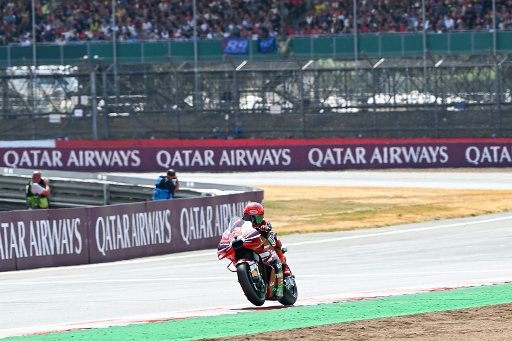 Marc Marquez n'était pas très performant ce week-end à Silverstone.