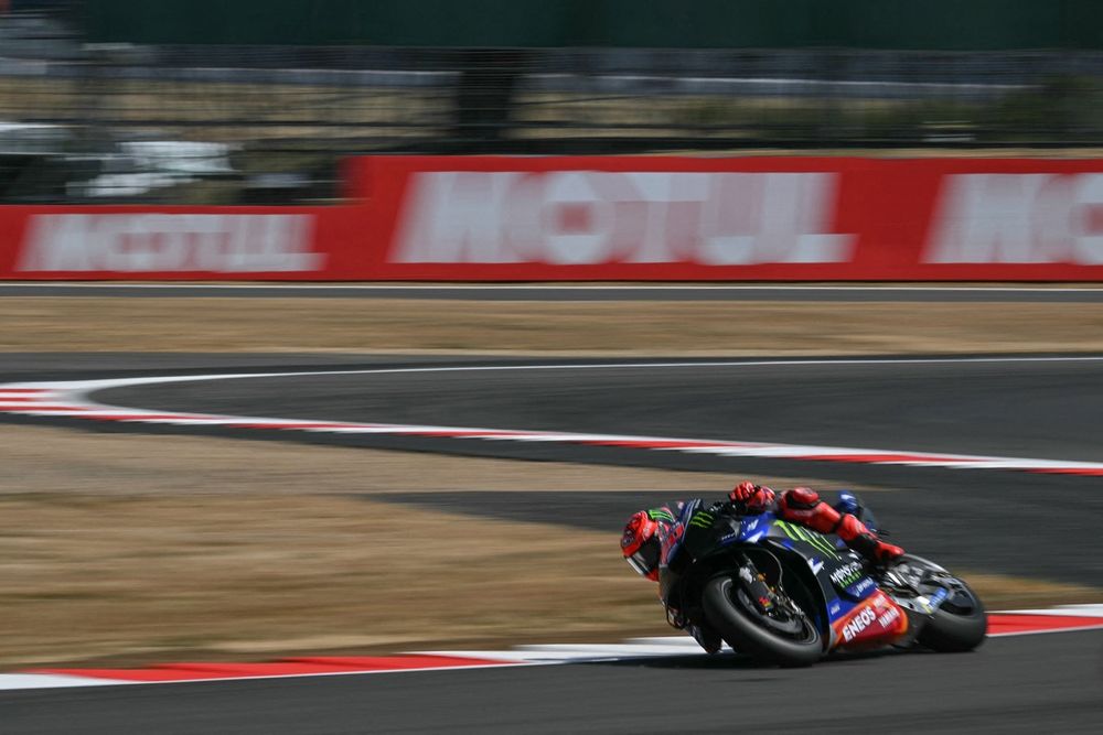 Fabio Quartararo entame le week-end dans la difficulté à Silverstone.