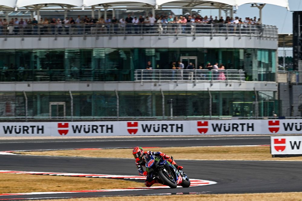 Fabio Quartararo en la pista