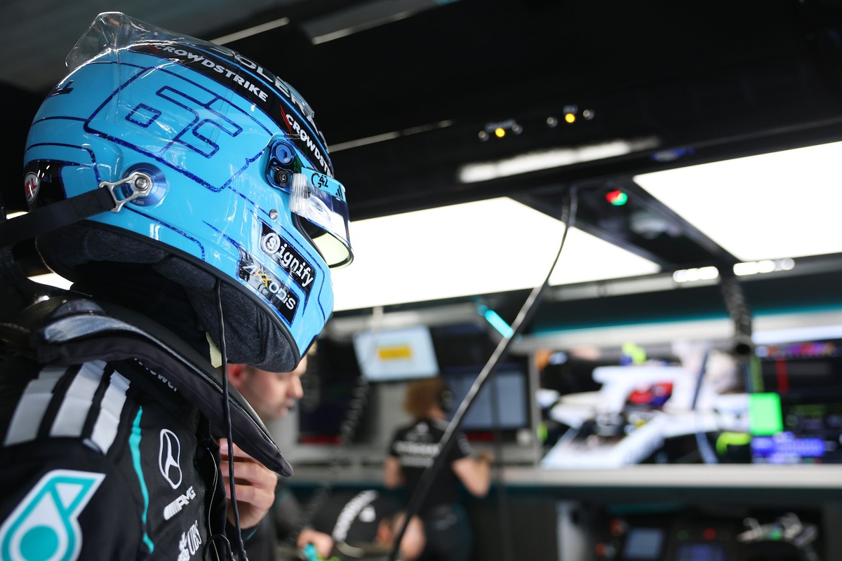 George Russell a declarado no sentirse amenazado por Verstappen