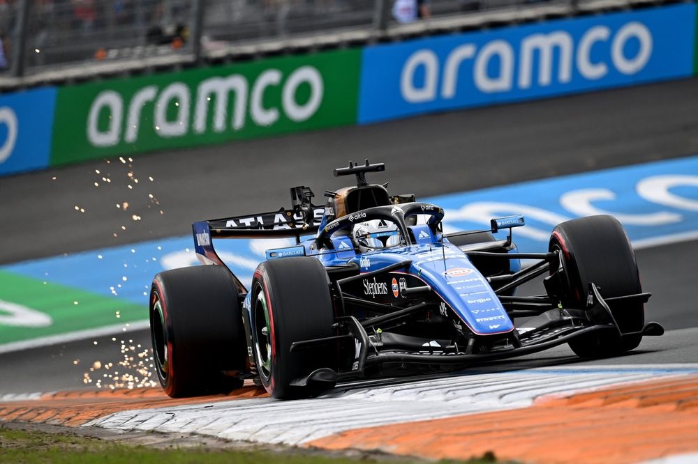Albon pense que Williams pouvait marquer des points à Zandvoort.