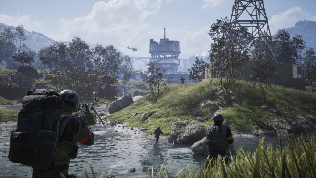 Wardogs Early Access screenshot featuring multiple soldiers on the battlefield.