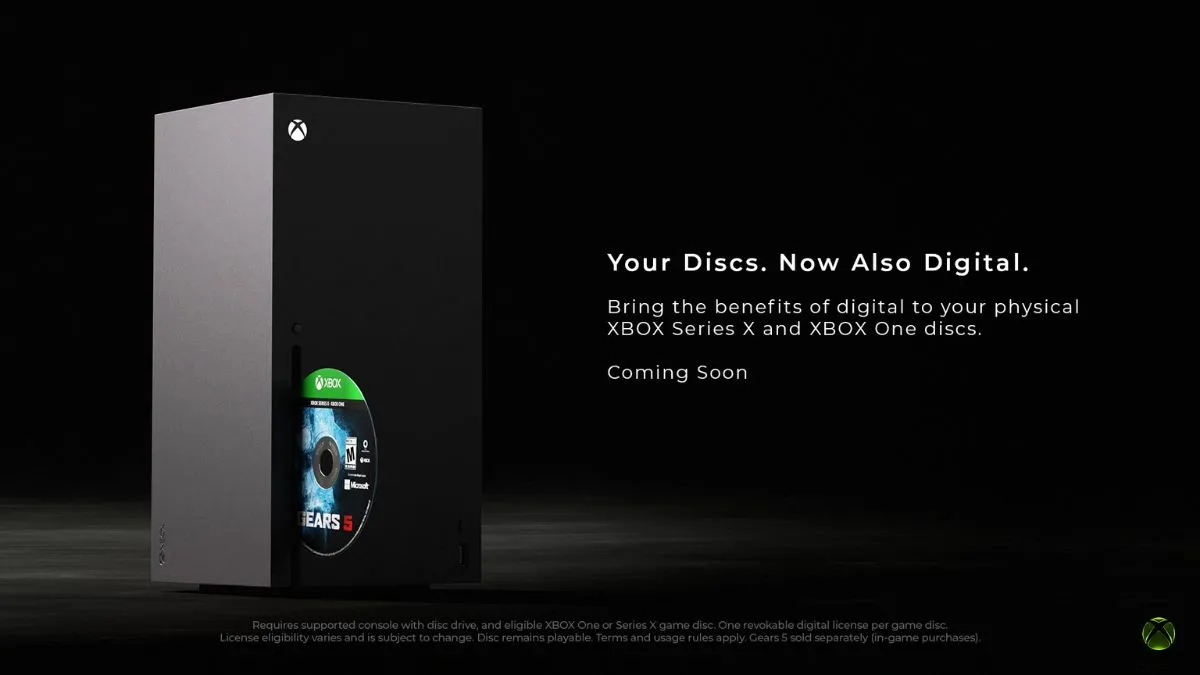 Xbox Disc‑to‑Digital